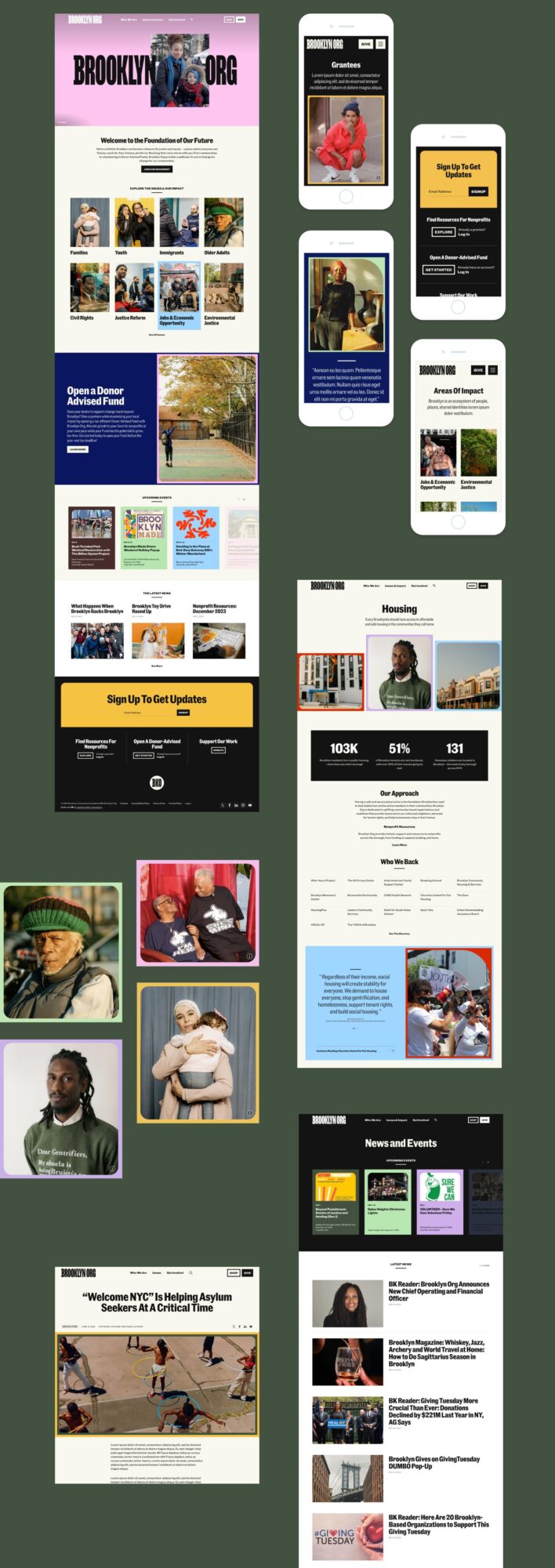 brooklyn case study collage